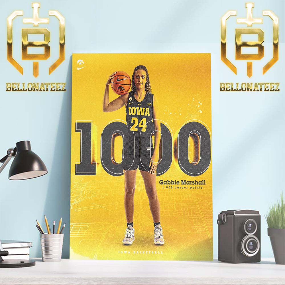 congratulations-to-gabbie-marshall-1000-career-points-home-decor-poster