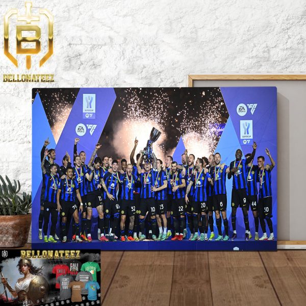 2023-24 Italian Supercup Winners Are Inter Milan Still Us Home Decor Poster Canvas