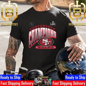 2023 National Football Conference Champions Are San Francisco 49ers Football Unisex T-Shirt