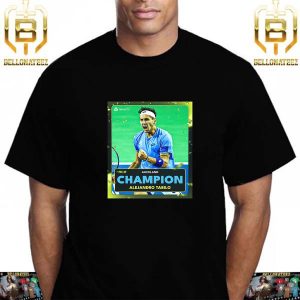 Auckland Champions Is Alejandro Tabilo Defeats Taro Daniel at ASB Classic Unisex T-Shirt