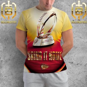 Bring It Home Kansas City Chiefs NFL Lamar Hunt Trophy American Football Conference Champions All Over Print Shirt