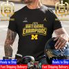 College Football Playoff x Nike Hail Michigan Wolverines Football 2023-2024 National Champions Unisex T-Shirt