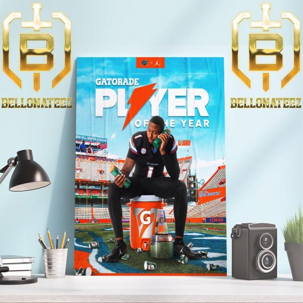 Congrats To Florida Gators Football Player Derek Lagway Is The The Gatorade National Player Of The Year Home Decor Poster Canvas