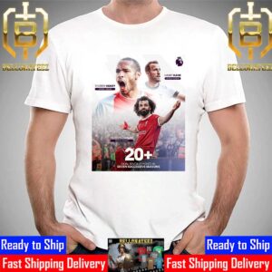Congratulations To Mohamed Salah 20+ Premier League Goal Involvements In Seven Successive Seasons Unisex T-Shirt