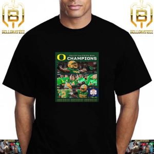 Congratulations To Oregon Ducks Football Are 2023-24 Vrbo Fiesta Bowl Champions Unisex T-Shirt