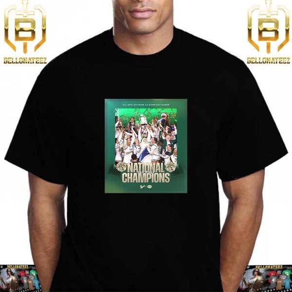 Congratulations To USF All-Girl Cheer Back To Back National Champions 2024 UCA All-Girl Division 1A Game Day Cheer Unisex T-Shirt