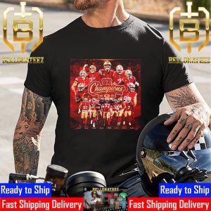 Congratulations to San Francisco 49ers Are 2023 NFC Champions Unisex T-Shirt