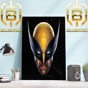 Deadpool 3 Official Wolverine Mask Home Decor Poster Canvas