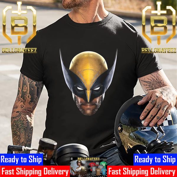 Deadpool 3 Official Wolverine Mask Unisex T-Shirt