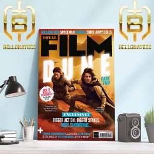 Dune Part Two On Total Film Magazine Cover Home Decor Poster Canvas