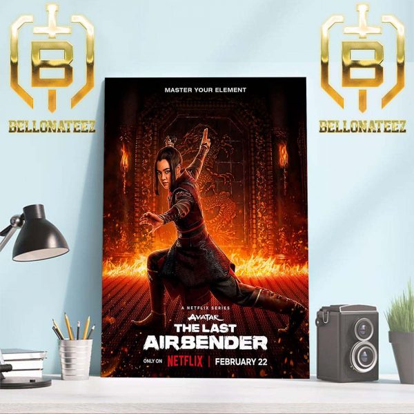 Elizabeth Yu As Princess Azula In Avatar The Last Airbender Home Decor Poster Canvas