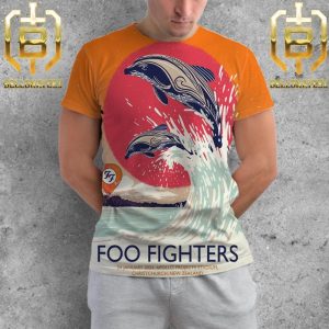 Foo Fighters Show Tonight at Apollo Projects Stadium Christchurch New Zealand January 24th 2024 All Over Print Shirt