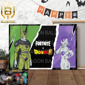 Fortnite x Dragon Ball Frieza And Cell Home Decor Poster Canvas