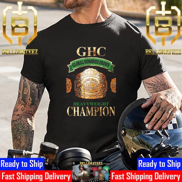 GHC Global Honored Crown Heavyweight Championship Champion Belt Unisex T-Shirt