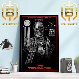 Great Poster For The Terminator Cyberdyne Systems Model 101 T-800 Home Decor Poster Canvas