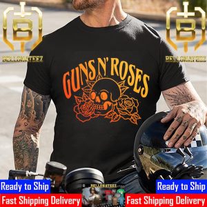 Guns N Roses x The Skull And Roses Unisex T-Shirt