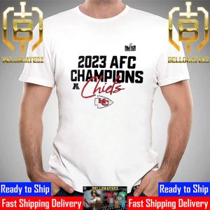 Kansas City Chiefs 2023 AFC Champions Unisex T-Shirt