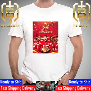 Kansas City Chiefs Back-to-Back AFC Champions Advanced 2024 Super Bowl LVIII Bound Unisex T-Shirt