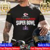 Kansas City Chiefs Super Bowl LVIII Red and Gold Unisex T-Shirt