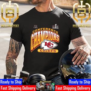 Kansas City Chiefs back-to-back American Football Conference Champions Unisex T-Shirt