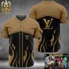 Louis Vuitton Brown Luxury Brand Fashion Shirt For Fans Baseball Jersey Outfit