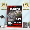 Madrid To Host The Spanish Grand Prix From 2026 Home Decor Poster Canvas
