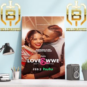 Marriage Is The Ultimate Tag Team Love And WWE Bianca And Montez Official Poster Home Decor Poster Canvas