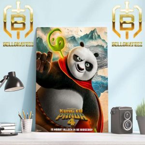 Master Po In Kung Fu Panda 4 2024 New Poster Home Decor Poster Canvas
