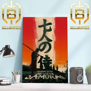Masterpiece Of Akira Kurosawa For Seven Samurai New Poster Home Decor Poster Canvas