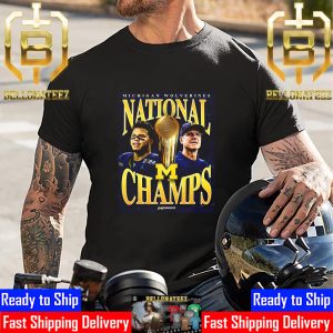 Michigan Football Beats Washington Football 34-13 And Is The 2023-24 CFP Championship National Champion Unisex T-Shirt