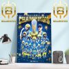 The Michigan Wolverines Football Are 2023-24 CFP Championship National Champions Home Decor Poster Canvas