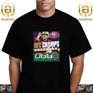 NFC Champions Are San Francisco 49ers Are Going To Super Bowl LVII Las Vegas Bound Unisex T-Shirt