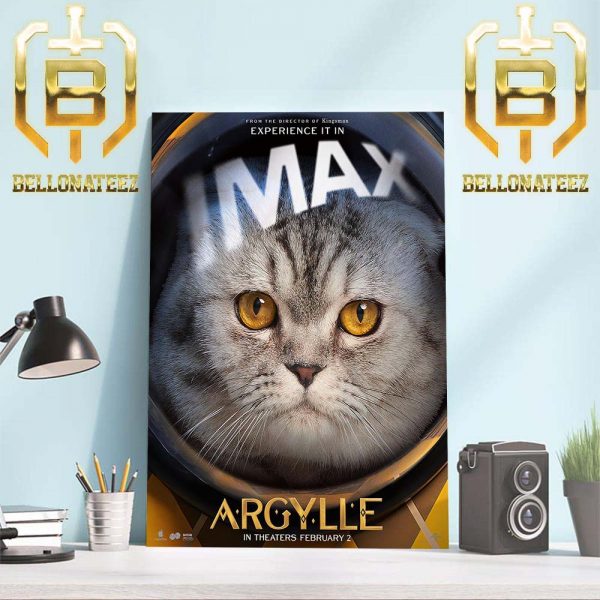 Official Argylle IMAX Poster Home Decor Poster Canvas
