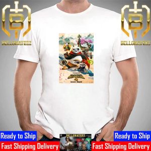 Official International Poster For Kung Fu Panda 4 2024 Movie Unisex T-Shirt