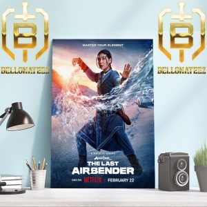 Official Poster For Master Your Element Katara In The Live-Action Avatar The Last Airbender Series Home Decor Poster Canvas