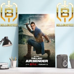Official Poster For Master Your Element Sokka In The Live-Action Avatar The Last Airbender Series Home Decor Poster Canvas