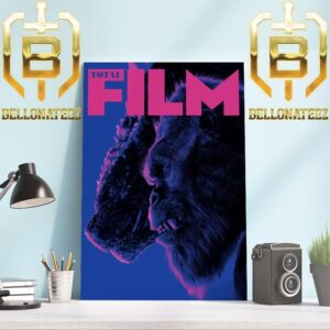 Official Poster Godzilla x Kong The New Empire On Total Film Cover Home Decor Poster Canvas
