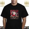 Kansas City Chiefs Travis Kelce Passes Jerry Rice For The Most Catches In NFL Postseason History Unisex T-Shirt