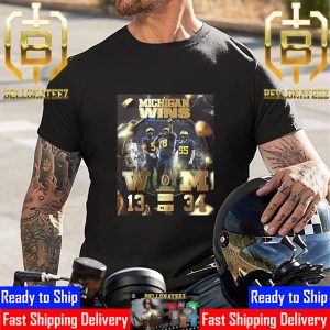 Perfection The Michigan Wolverines Football Are 2023-2024 National Champions Unisex T-Shirt