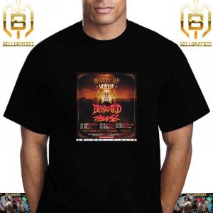 Road To Warm-Up Tour Hellfest Open Air Festival Benighted x Ten56 Unisex T-Shirt