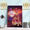 San Francisco 49ers Are 2023 NFC Champions Tie The NFL Record With Their 8th NFC Championship Home Decor Poster Canvas