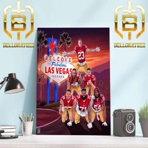 San Francisco 49ers Back On Top Of The NFC And NFC Champions 2023 Home Decor Poster Canvas