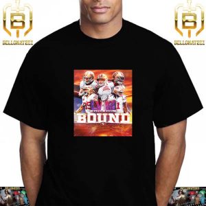 Super Bowl LVIII Bound Final Battle San Francisco 49ers AFC Champs 2023 Unisex T-Shirt