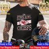 Kansas City Chiefs Super Bowl LVIII x Spongebob Squarepants Unisex T-Shirt