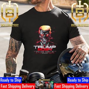 Terminator Donal Trump For Trump 2024 I Will Be Back Unisex T-Shirt