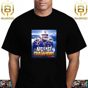 The AFC East Champions Are Buffalo Bills Clinch 4th Straight Division Title Unisex T-Shirt