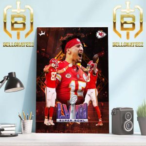 The Chiefs Kingdom Kansas City Chiefs Are Headed To Super Bowl LVIII 2024 Home Decor Poster Canvas