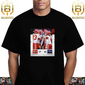 The Chiefs Kingdom Kansas City Chiefs Defeating The Baltimore Ravens 17-10 Unisex T-Shirt