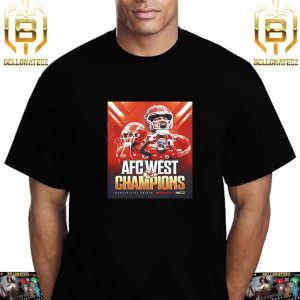 The Chiefs Kingdom Kansas City Chiefs Win The AFC West For The 8th Straight Year Unisex T-Shirt
