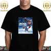 The Detroit Lions DL Aidan Hutchinson 3.0 Sacks Mark The Most By A Lions Player In A Single Postseason Unisex T-Shirt
